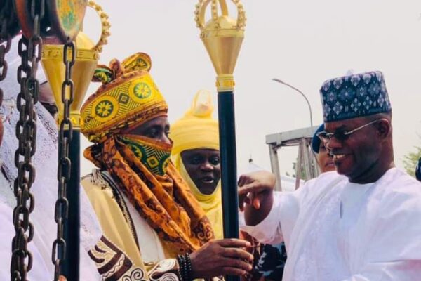 Maigari of Lokoja Felicitates with Yahaya Bello on 50th Birthday
